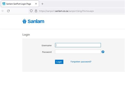 santech elearning|Sanlam SanPort Login Page.